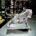 Personalized K9 Crystal Animal Figurines
